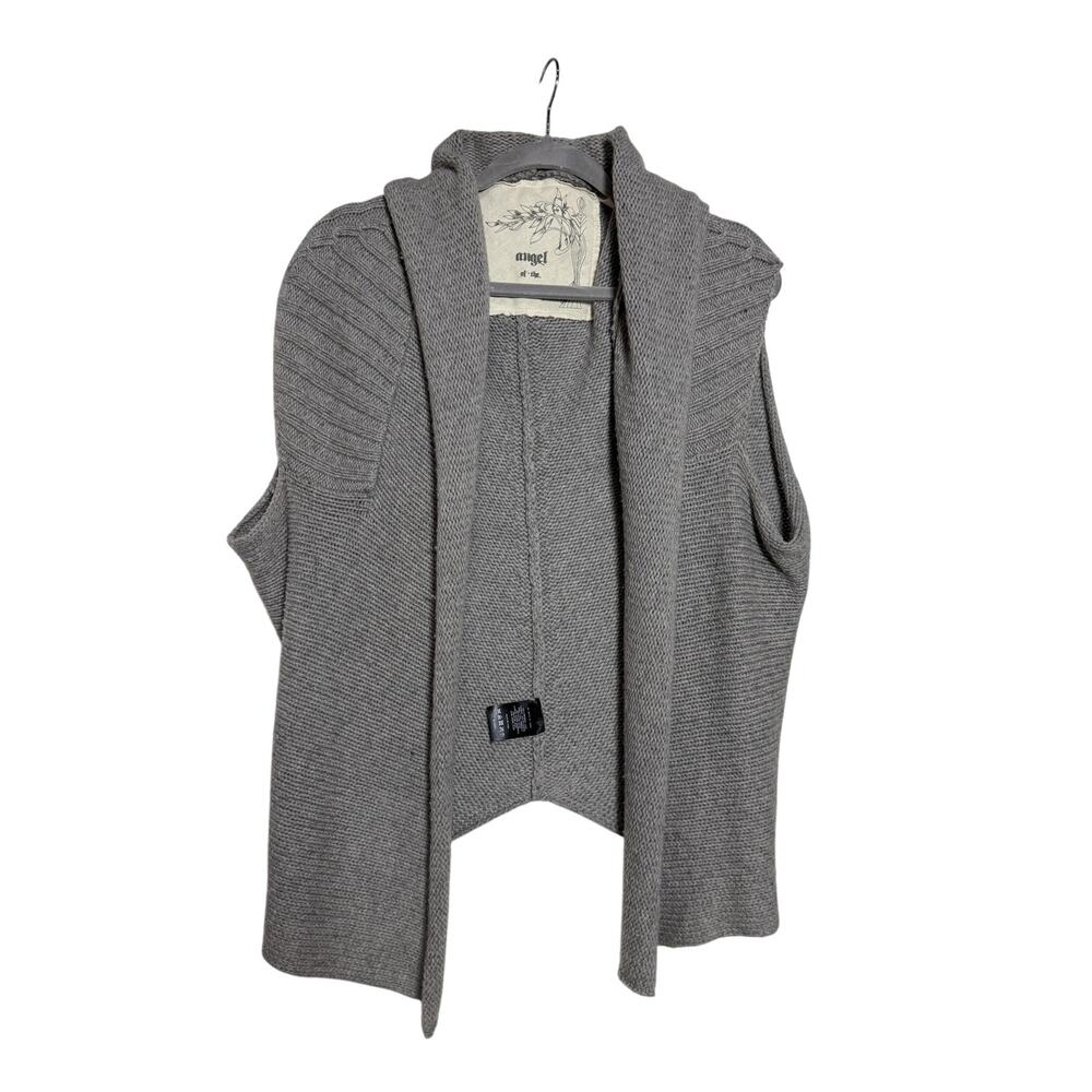 Anthropologie Angel of the North Sweater Vest Women's Small/Medium Gray